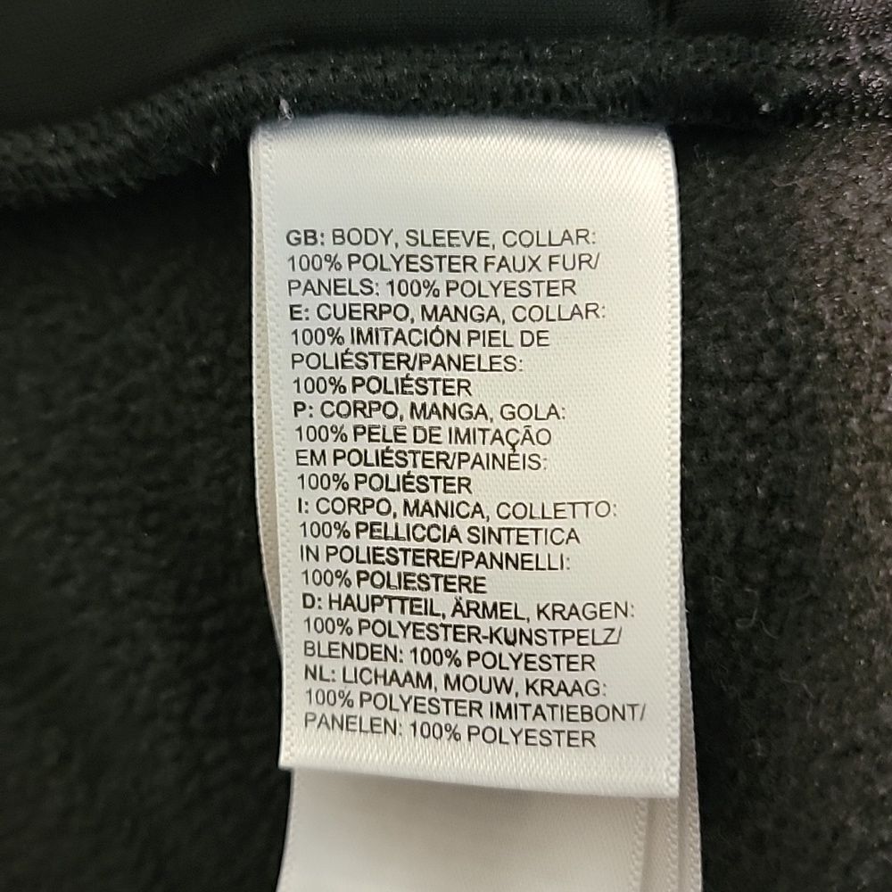 The North Face faux fur fleece jacket Size M - Picture 11 of 13
